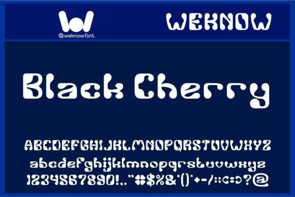 Black Cherry: Elevating Visual Identity with a Sci-Fi Display Font