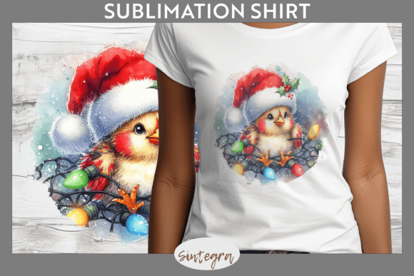 Christmas Chicken Tangled in Lights PNG: A Guide to High-Quality Sublimation Design