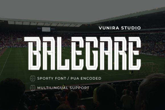 Evaluating Balegare: A Sporty Display Font for Athletic Design