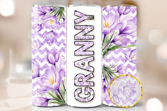 Floral Granny Skinny Tumbler Wrap PNG: A Practical Guide to Flawless Sublimation