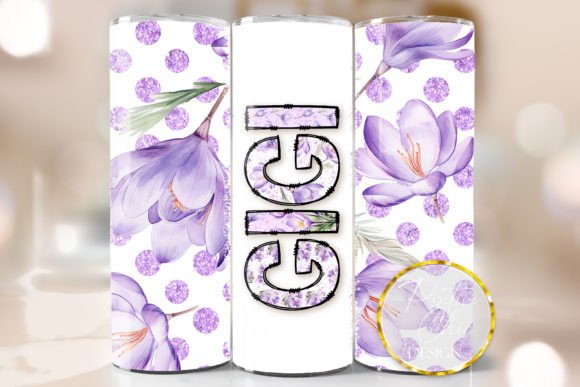 Gigi Tumbler Wrap Mothers Day Design PNG: Integrating Seasonal Assets into Your Sublimation Workflow
