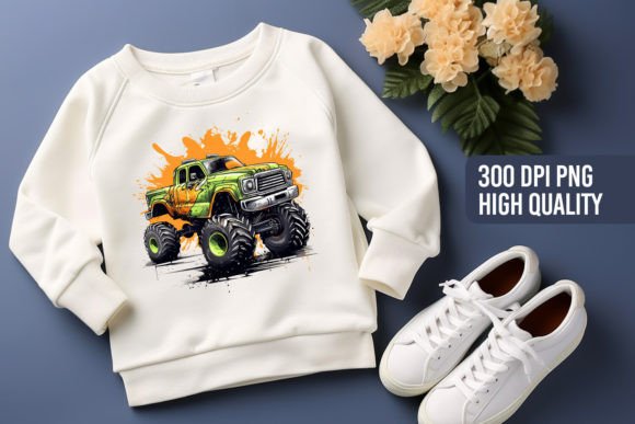Monster Truck PNG and Monster Sublimation: Practical Applications for Off-Road Designs