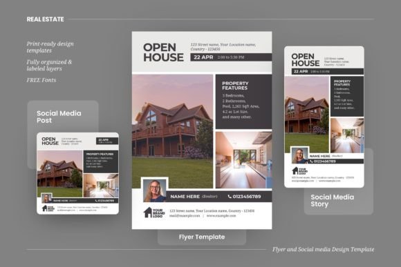 Real Estate Template Design for Modern Marketing