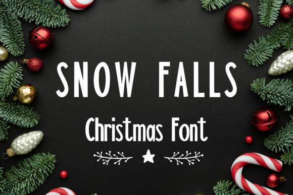 Snow Falls Font: Playful Typography for Modern Design